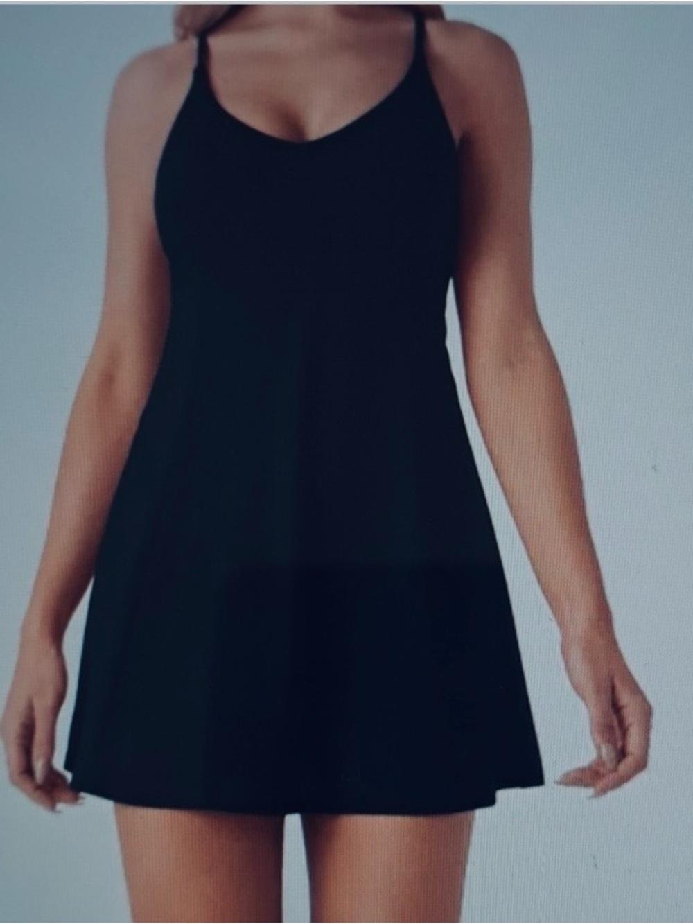 XLARGE.  HALARA PLUSH BACKLESS ACTIVE DRESS
